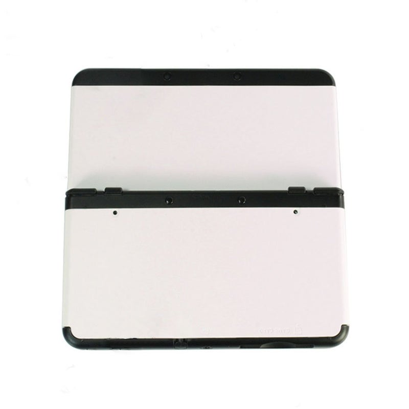 Ambertown for New 3DS 2015 Version Front Back Faceplate Plates Upper & Back Battery Housing Shell Case Cover (White) - Image 1
